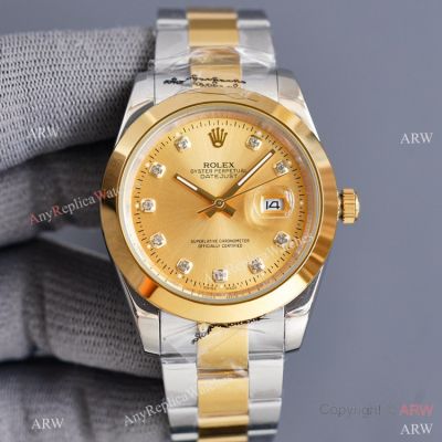 Swiss Quality Copy Rolex Datejust ii 41 Watch Citizen 8215 Movement Two Tone